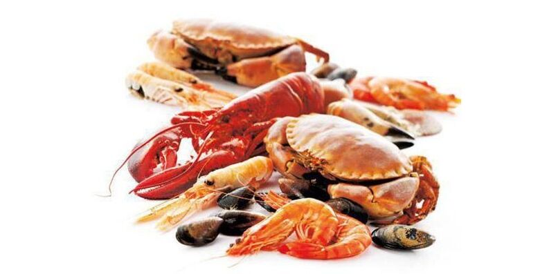 Seafood increases male potency immediately