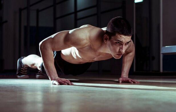Push-ups effectively increase men's sex drive