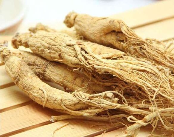 Ginseng root is an ancient folk remedy that stimulates male physiology