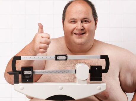 Obesity is one of the causes of reduced male physiology