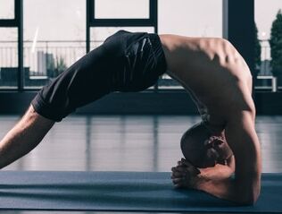 The Bridge exercise increases vitality by naturally stimulating the prostate